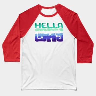 hella gay- achillean colors Baseball T-Shirt